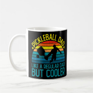 Caneca De Café Pai De Pickleball Como Um Pai Regular Mas Mais Fri