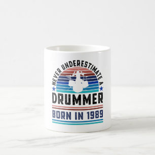 Caneca De Café Pai de Presente de aniversário de 40 anos de Drum