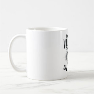 Caneca De Café Pai de Volei Meu Jogador Favorito Me Chama de Pai 