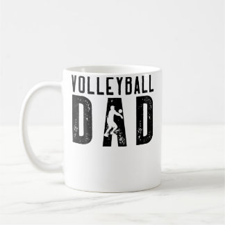 Caneca De Café Pai de Volei Para Homens Família Correspondente Vo