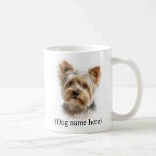 Caneca De Café Pai de Yorkie Personalizado 