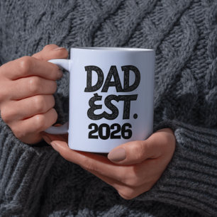 Caneca De Café Pai Desde 2026 Pai Orgulhoso Desde
