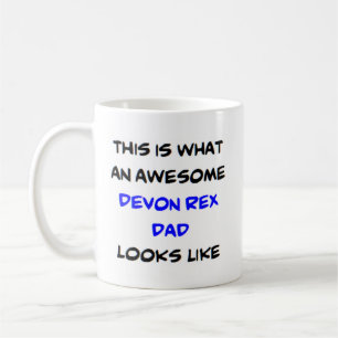 Caneca De Café pai devon rex, incrível