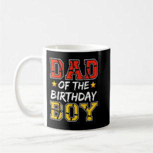 Caneca De Café Pai Do Aniversário De Basquete Padre Pai Fu