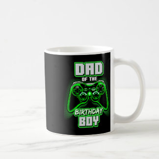 Caneca De Café Pai Do Aniversário Do Jogo De Vídeo Que Correspond