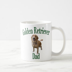 Caneca De Café Pai do golden retriever
