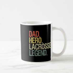 Caneca De Café Pai do Jogador de Lacrosse