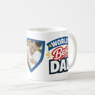 Caneca De Café Pai do Mundo com Amor Personalizado 