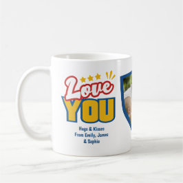 Caneca De Café Pai do Mundo com Amor Personalizado