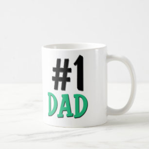 Caneca De Café Pai do número 1