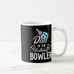 Caneca De Café Pai Do Partido Birthday Bowler Boliche Corresponde