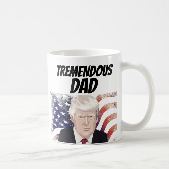 CANECA DE CAFÉ PAI DONALD TRUMP CAFFEE MUG (Direita)
