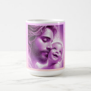 Caneca De Café Pai e Criança Sagrados