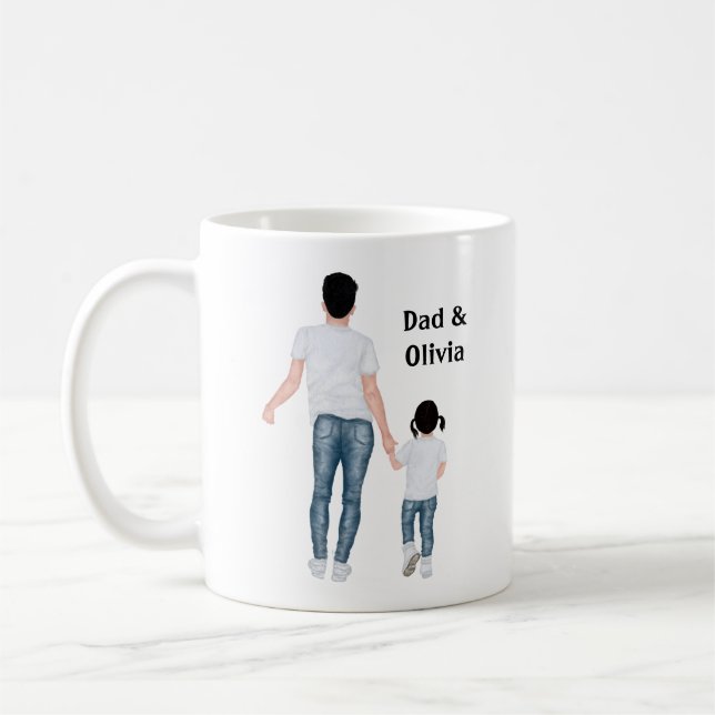 Caneca De Café Pai e Filha, Melhores Amigos para Sempre (Esquerda)