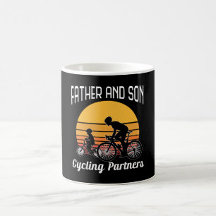 Caneca De Café Pai E Filho Parceiros De Ciclismo Dia Do Pai 2022