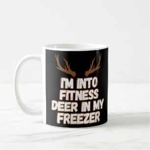 Caneca De Café Pai Engraçado Estou na Malhação Deer Freezer Hun