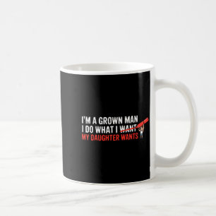 Caneca De Café Pai Engraçado Pai Filha Humor Homem Paternidade Fa
