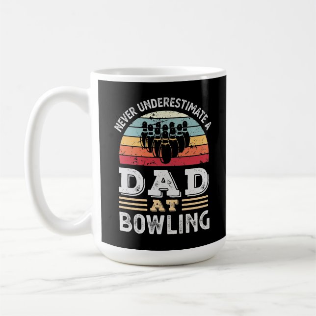 Caneca De Café Pai engraçado para os homens dotados de Dias de os (Esquerda)