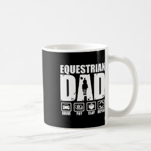 Caneca De Café Pai Equestre Engraçado Cavaleiro Cavaleiro Padre H
