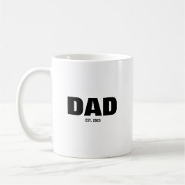 Caneca De Café Pai Estabeleceu Novo Presente de Pai