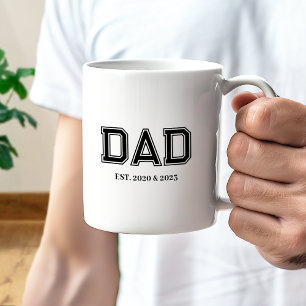 Caneca De Café Pai Estabeleceu Tipografia Universitária Moderna e