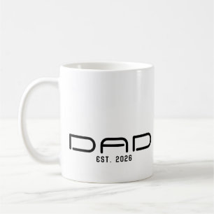 Caneca De Café Pai Estabelecido Novo Presente de Pai