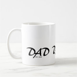 Caneca De Café Pai Estabelecido Novo Presente de Pai