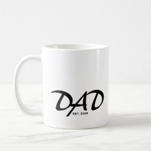 Caneca De Café Pai Estabelecido Novo Presente de Pai