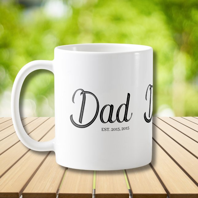 Caneca De Café Pai Estabelecido Novo Presente para Pai (Criador carregado)