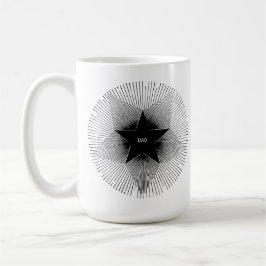 Caneca De Café Pai estrela groovage vintage retro vibes aniversár
