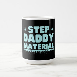 Caneca De Café Pai Etapa Material Stepdad Pai de Bônus