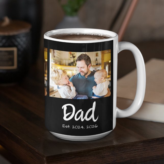 Caneca De Café Pai Fundado 3 Foto (Criador carregado)