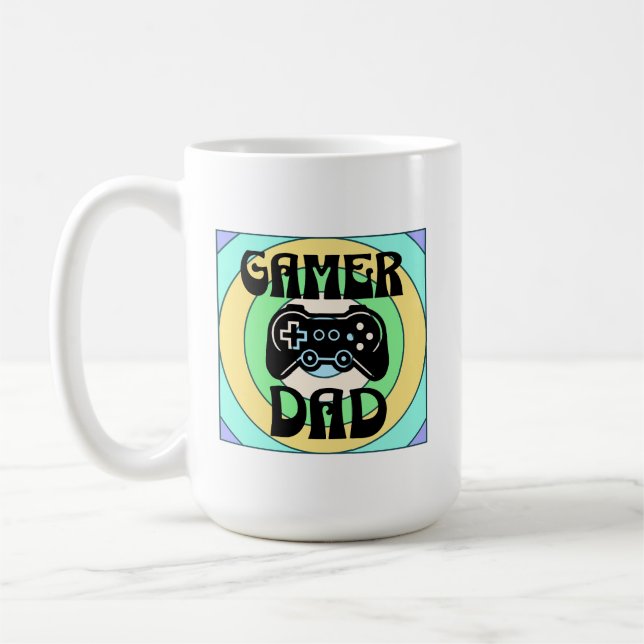 Caneca De Café Pai Gamer (Esquerda)