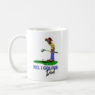 Caneca De Café Pai Golfer nº 1
