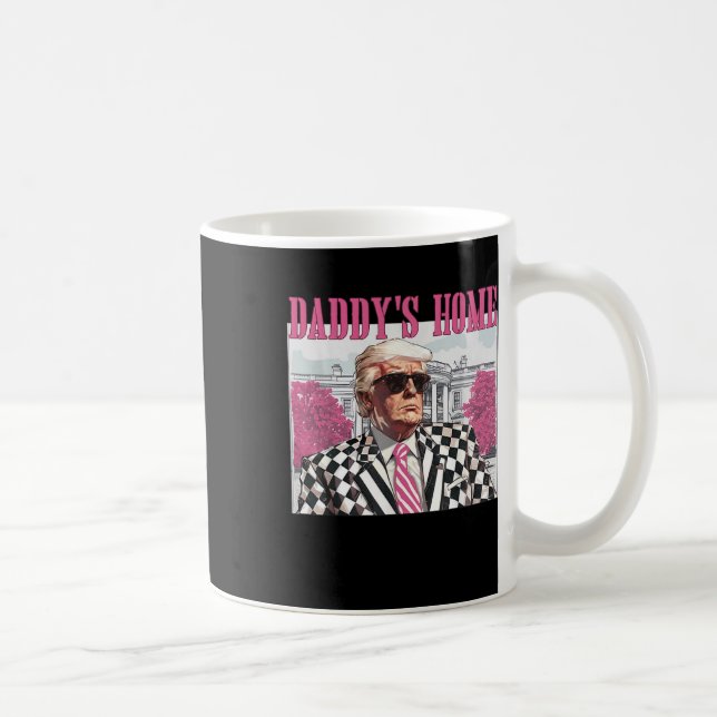 Caneca De Café Pai Home Trump Pink 2024 (Direita)