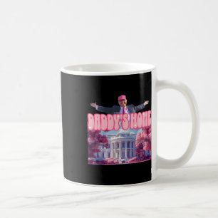 Caneca De Café Pai Home Trump Pink Trump Won 2024 Take Americ