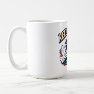 Caneca De Café Pai Legal de Carretel Design de Pesca Divertido