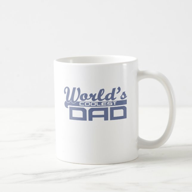 Caneca De Café Pai MAIS Fresco Do Mundo (Direita)