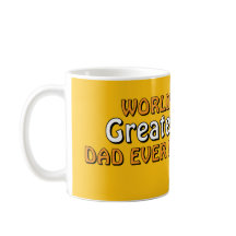 Caneca de café Pai Mais Incrível do Mundo
