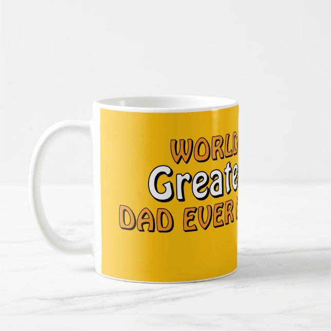 Caneca de café Pai Mais Incrível do Mundo  (Esquerda)