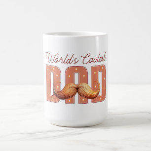 Caneca De Café Pai mais legal do mundo - Homenagem clássico e pre