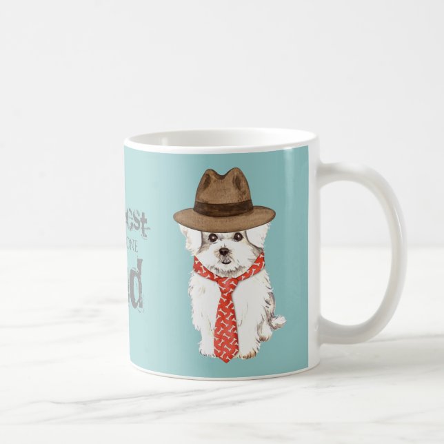 Caneca De Café Pai maltês (Direita)