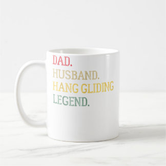 Caneca De Café Pai Marido Lenda do Asa Delta Asa Delta Pai