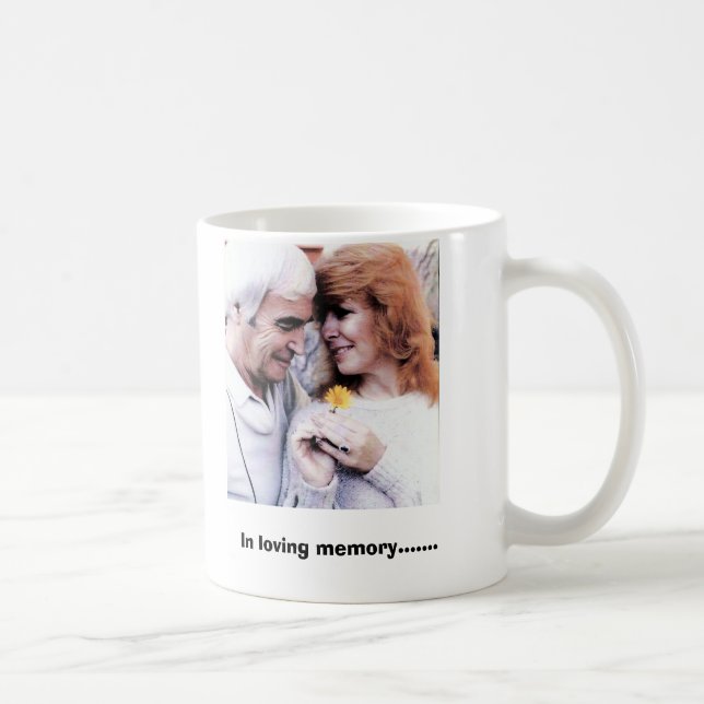 Caneca De Café Pai 'n Louise, em memória loving ....... (Direita)