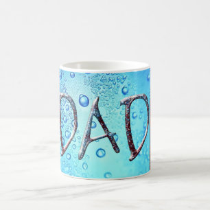 Caneca De Café Pai natação