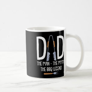 Caneca De Café Pai O Homem O Mito A Legenda Do Churrasco Engraçad