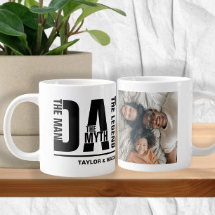 Caneca De Café Pai O Homem O Mito A Legenda Personalizada