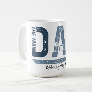 Caneca De Café Pai o homem o mito o Dia de os pais da lenda