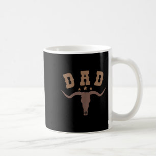 Caneca De Café Pai Ocidental Primeiro Segundo Aniversário Família