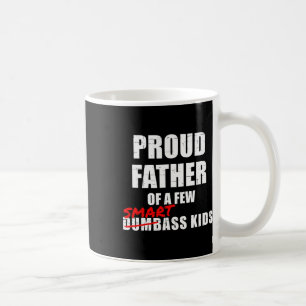 Caneca De Café Pai Orgulhoso De Algumas Crianças Inteligentes Que